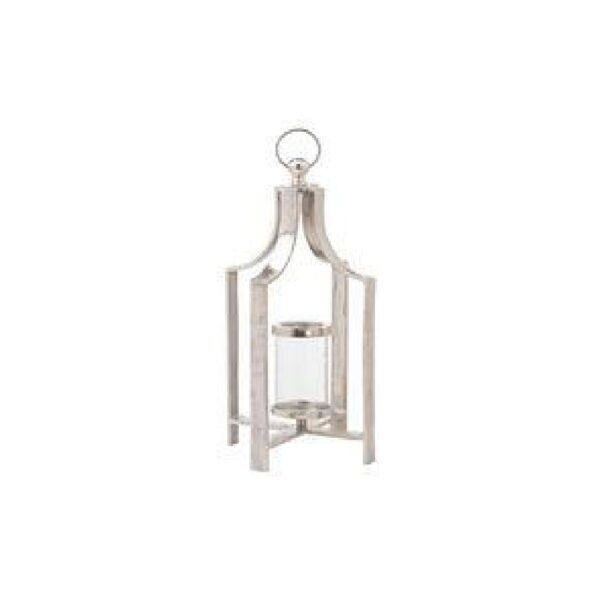 Silver Large Tea Light Lantern